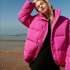 Nasty gal oversized puffer coat